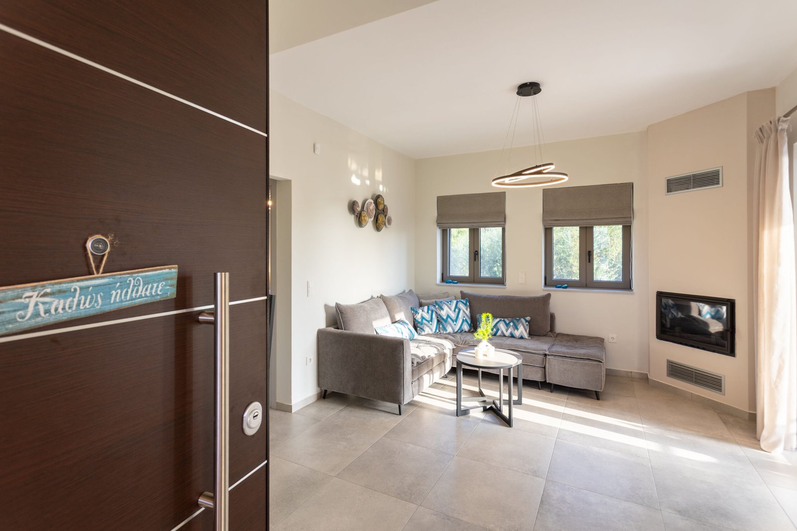 1 - Living room Stoupa Apartments