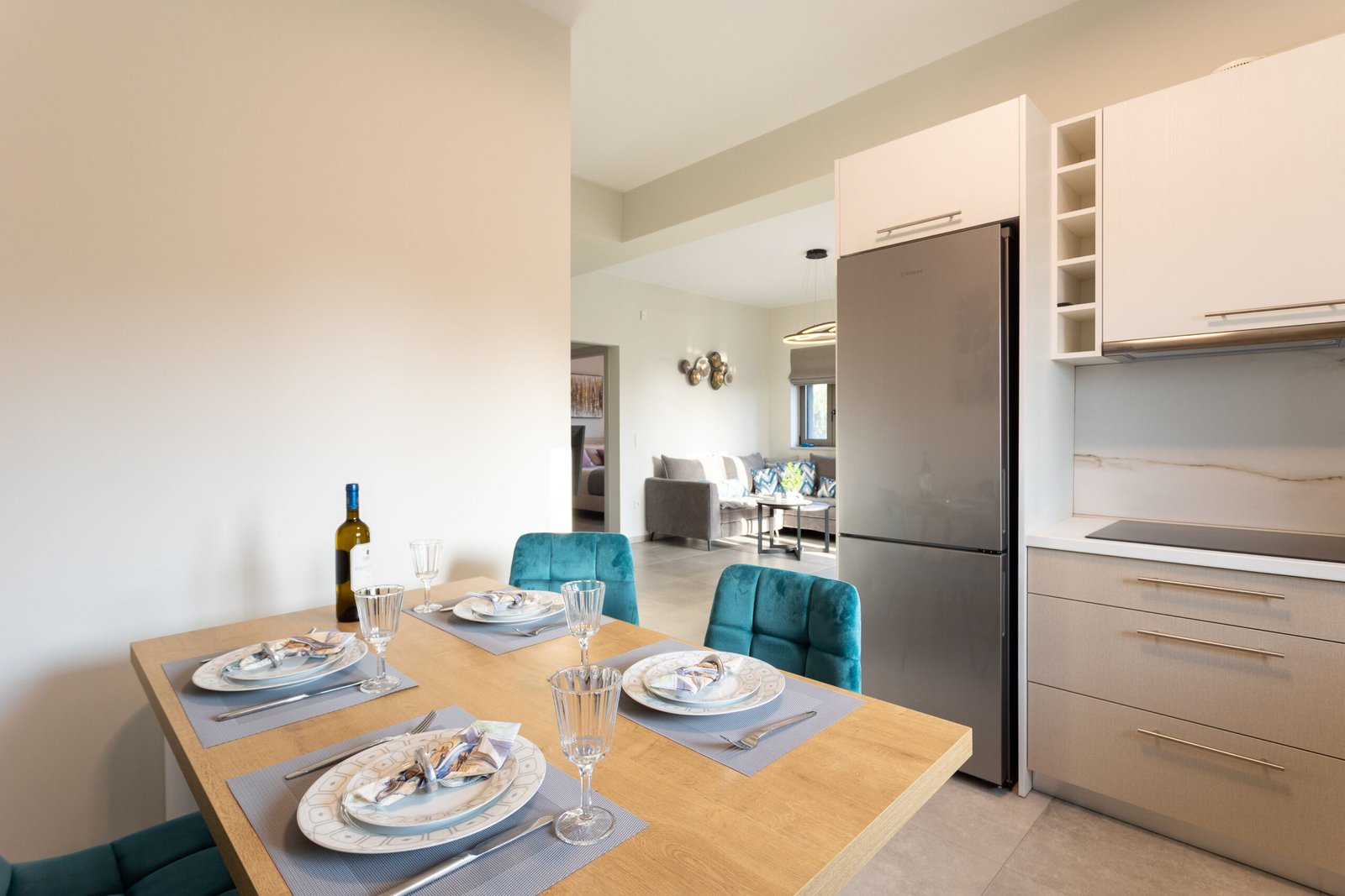 1 - living area apartments Stoupa